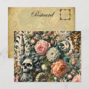 Das Reliquiar gebrochener Träume - gotisch Viktori Feiertagspostkarte