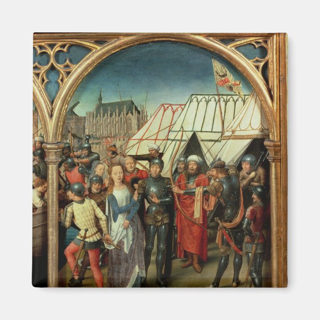 Das Reliquium St. Ursula, 1489 Magnet (Vorne)
