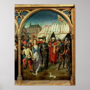 Das Reliquium St. Ursula, 1489 Poster