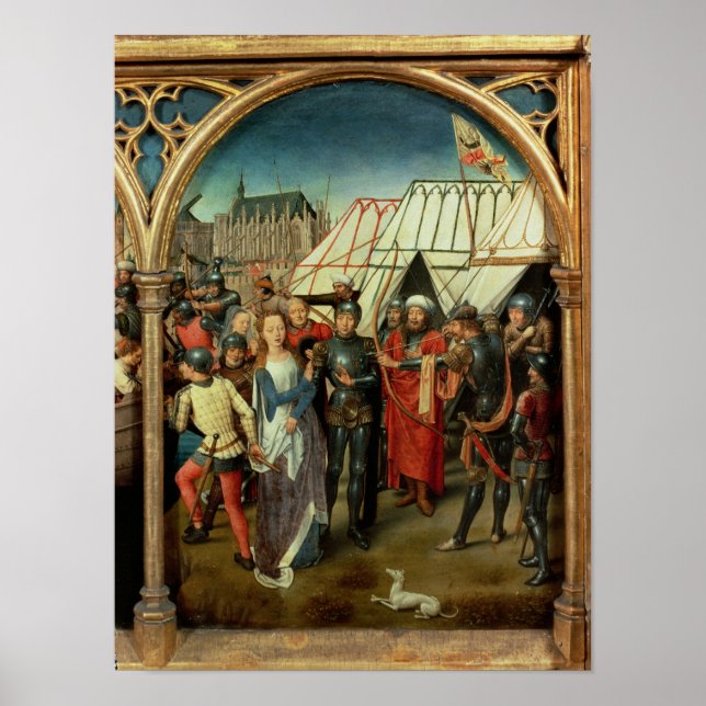 Das Reliquium St. Ursula, 1489 Poster (Vorne)