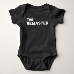 DAS REMASTER-Shirt aus dem Remix-Encore-Mikrofon Baby Strampler