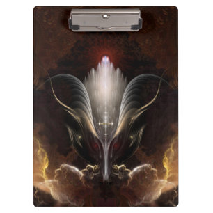 Das Renidron Fraktal Art Clipboard Klemmbrett