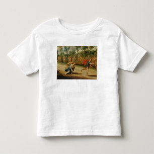 Das Rennen von Atalanta und von Hippomenes (Öl au Kleinkind T-shirt