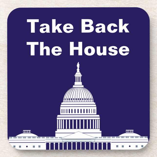 Das Repräsentantenhaus Getränkeuntersetzer (Vorderseite)