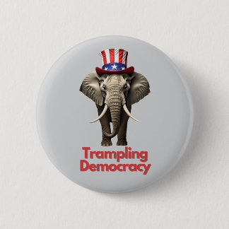 Das republikanische Party Elephant trampelt die De Button