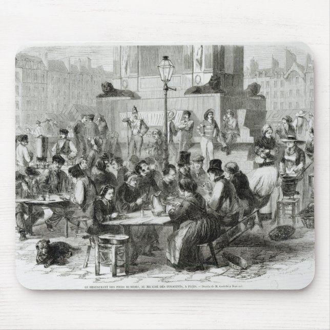 Das Restaurant der nassen Füße Mousepad (Vorne)