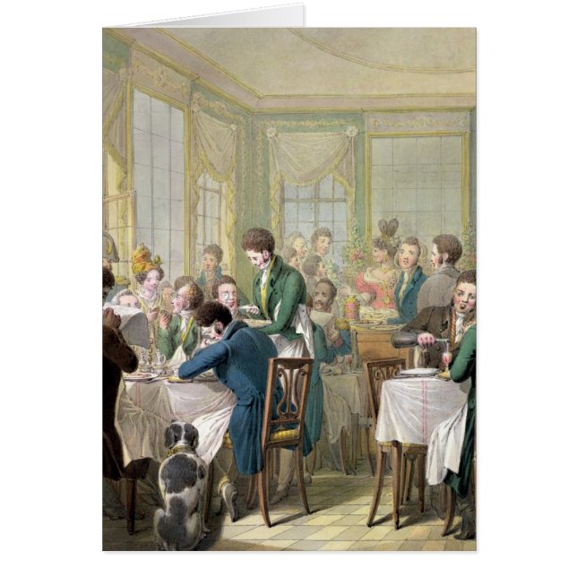 Das Restaurant im Palais Royal, 1831 (Vorne)