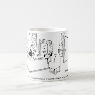 Das Résumé Kaffeetasse