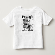 Das Retro Werks des Perrys scherzt Shirts