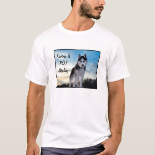 "Das Retten ist Diebstahl NICHT" des T - Shirt