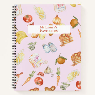 Das Rezept-Buch meiner Familie Notizbuch