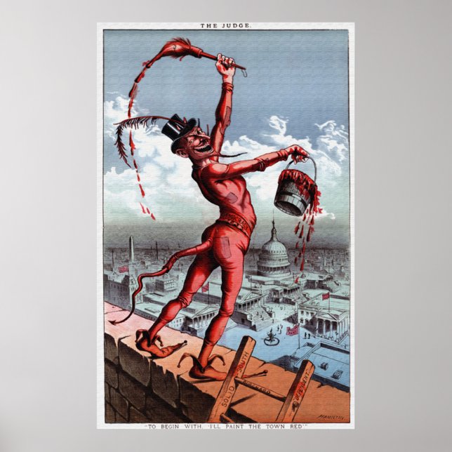 Das Richterposter Poster (Vorne)