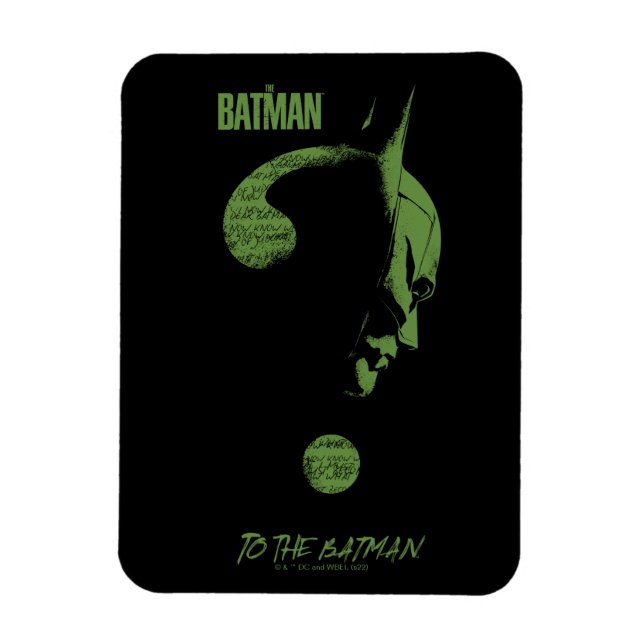 Das Riddler "To the Batman" Fragezeichen Magnet (Vertikal)