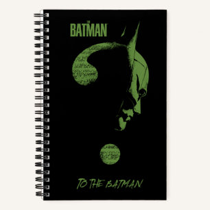 Das Riddler "To the Batman" Fragezeichen Notizbuch