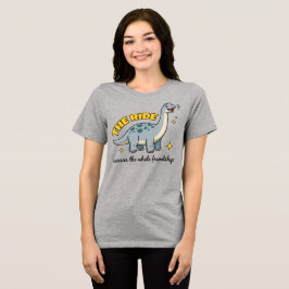 Das Ride Bestie T-Shirt, Lustiger Dinosaurier Tee