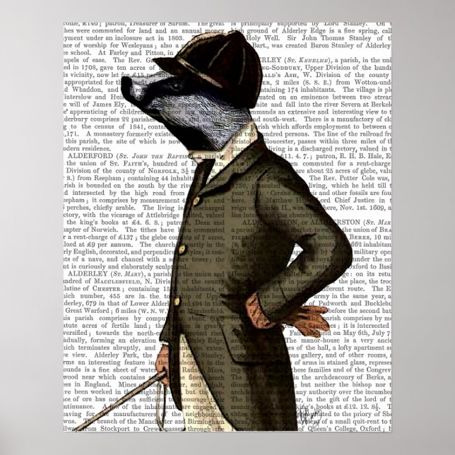 Das Rider-Portrait Poster (Vorne)