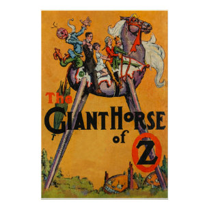 Das Riesenpferd von OZ Poster