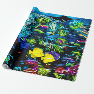 Das Riffpackpapier Geschenkpapier
