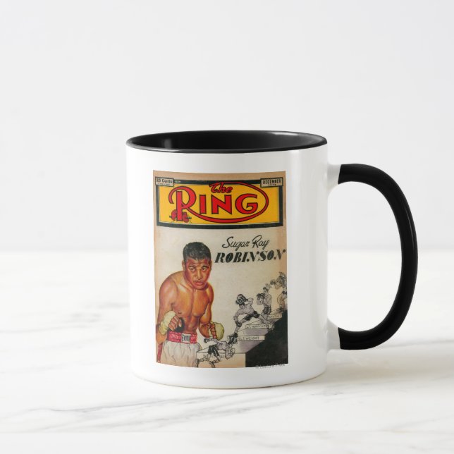 Das Ringmagazin deckt 2 ab Tasse (Rechts)