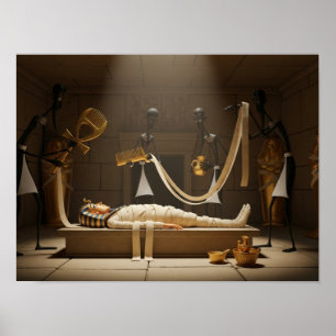 Das Ritual der Mumifizierung Poster
