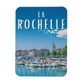Das Rochelle Foto von Vintage Magnet