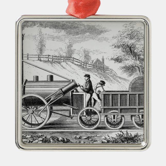 Das 'Rocket Ornament Aus Metall (Vorne)