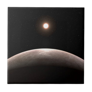 Das Rocky Exoplanet Lhs 475 B und sein Host Star. Fliese