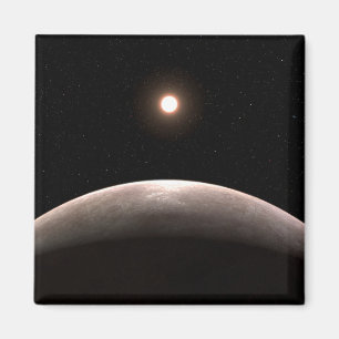 Das Rocky Exoplanet Lhs 475 B und sein Host Star. Magnet