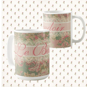 Das romantische Schlafzimmer Le Boudoir ist romant Kaffeetasse