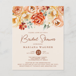 Das römische Brautparty der Blumen in Beige