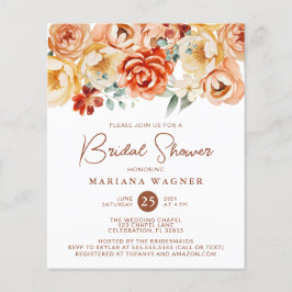 Das römische Brautparty der Blumen in Beige