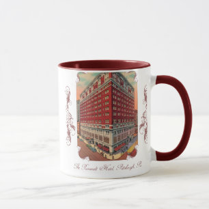 Das Roosevelt Hotel Vintage-Kaffeetasse Tasse