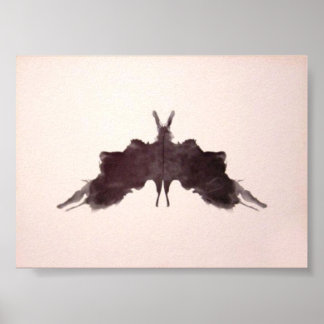 Das Rorschach-Prüffarbenfeld 5 Poster