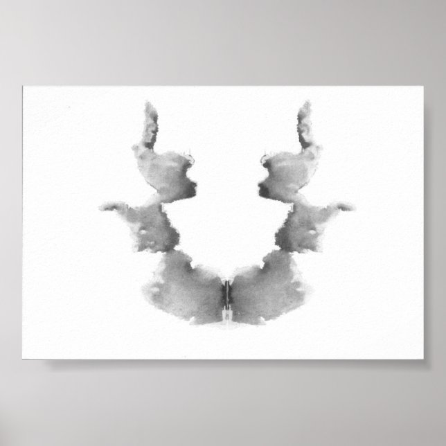 Das Rorschach-Prüfklotz 7 Poster (Vorne)