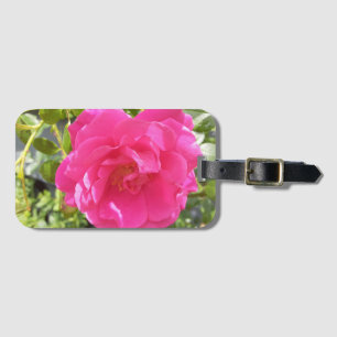 Das rosa Gepäckstück Gepäckanhänger