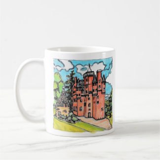 Das rosa Schloss in Schottland, Burg Craigievar Kaffeetasse