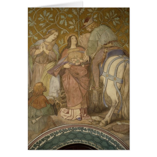 Das Rosen-Wunder, c.1855 (Vorne)