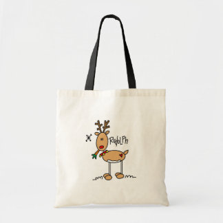 Das Rot roch Reigndeer Tasche