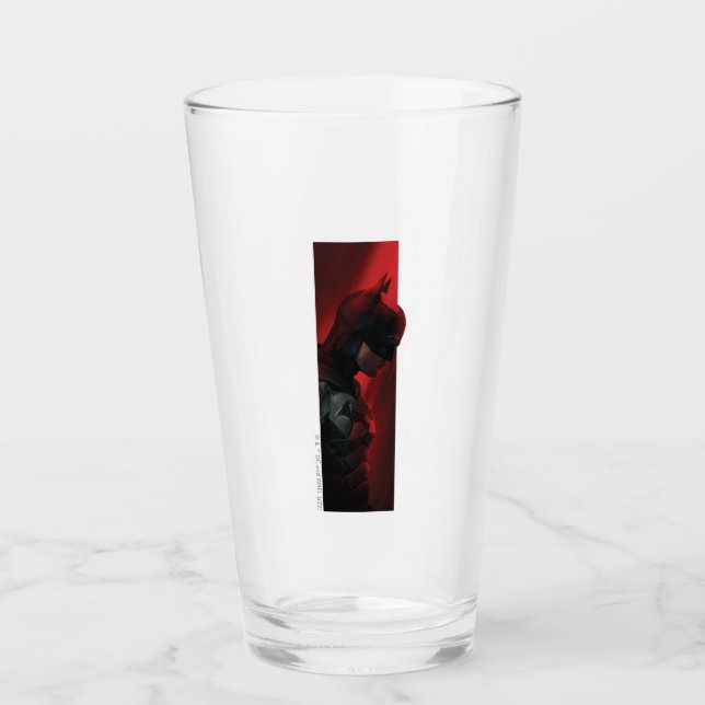 Das rote Bar-Profil von Batman Glas (Vorderseite)