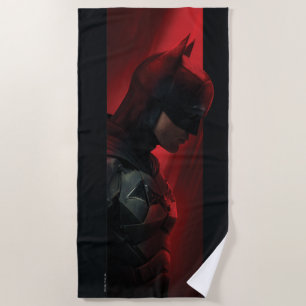 Das rote Bar-Profil von Batman Strandtuch