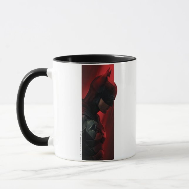 Das rote Bar-Profil von Batman Tasse (Links)
