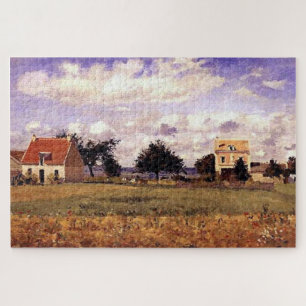Das Rote Haus (1873) von Camille Pissarro Puzzle