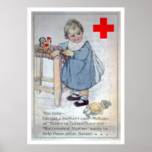 Das Rote Kreuz hilft Europas Babys (US00153) Poster