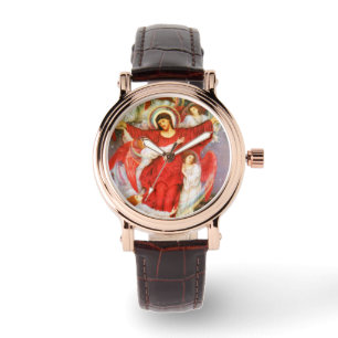 Das Rote Kreuz (Kreuzigung Jesu Christi) Armbanduhr