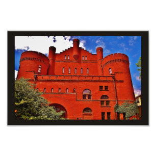 Das rote Spiel Fotodruck