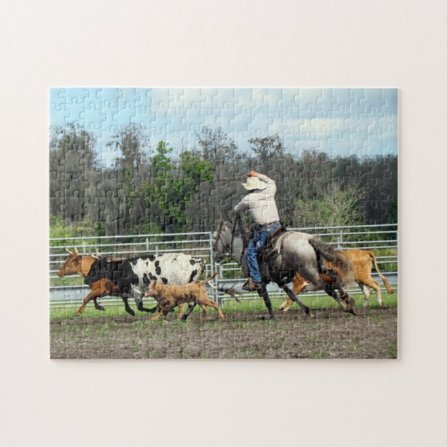 Das Roundup - Puzzle (Horizontal)