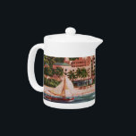 Das Royal Hawaiian Hotel<br><div class="desc">Vintage Image des Royal Hawaiian Hotel in lebhaften Farben.</div>