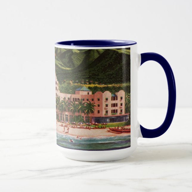 Das Royal Hawaiian Hotel Tasse (Rechts)