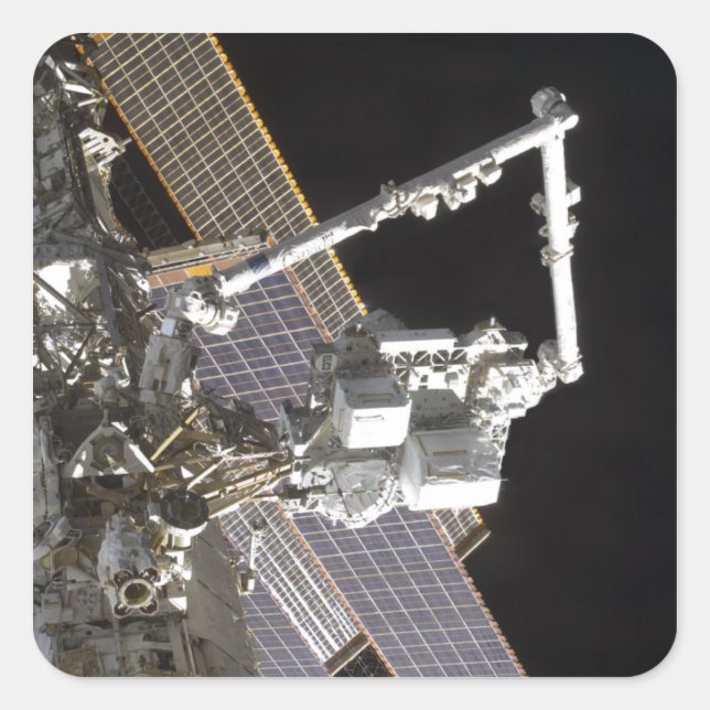 Das Royal Marines Payload Attachment System Quadratischer Aufkleber (Vorderseite)