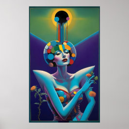 Das ruhende Traumfoto der Mode - Ken Gage Art Poster